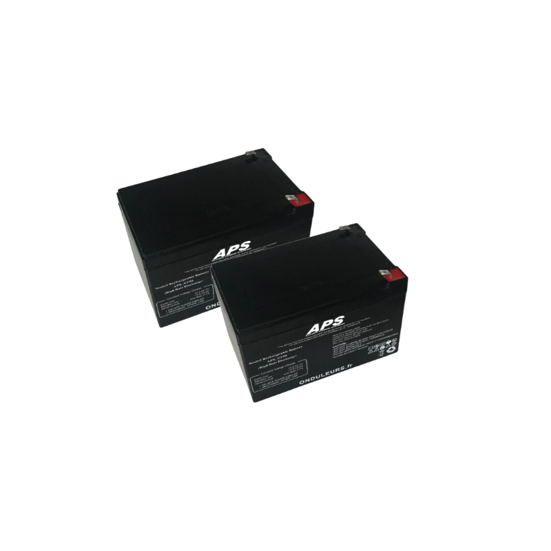 BAT5073 - Kit batteries pour onduleur APC SMART-UPS SMT 1000 VA - Référence SMT1000IC