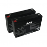 BAT464 - Kit batteries pour onduleur EATON MGE Pulsar Evolution 850 Rack 1U