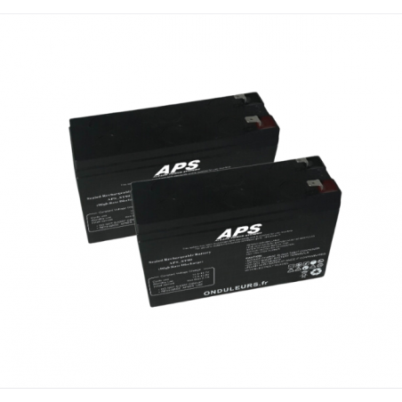 BAT404 - Kit batteries pour onduleur EATON MGE Pulsar Ellipse 650