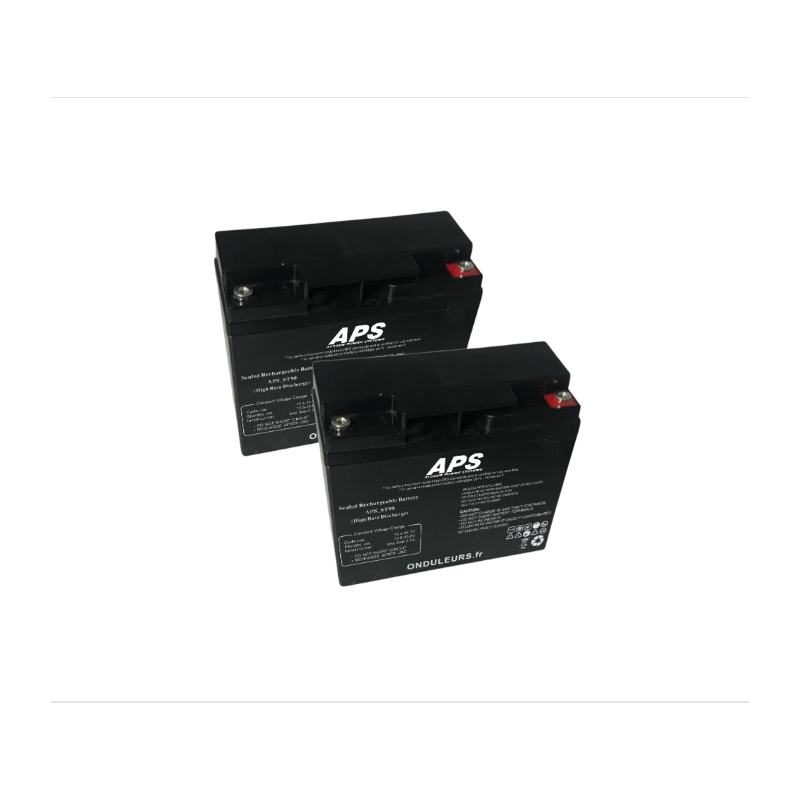 BAT5074 - Kit batteries pour onduleur APC SMART-UPS SMT 1500 VA - Référence SMT1500IC