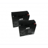 BAT5074 - Kit batteries pour onduleur APC SMART-UPS SMT 1500 VA - Référence SMT1500IC