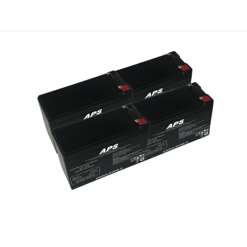 BAT2023 - Kit batteries pour onduleur LIEBERT GXT4 2000 VA - Référence GXT4-2000RT230E