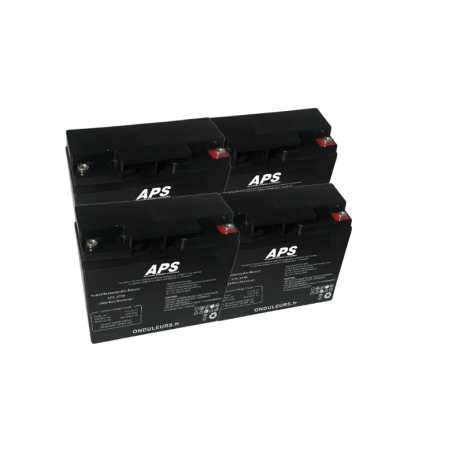 BAT918 - Kit batteries pour onduleur COMPAQ PRA2200i