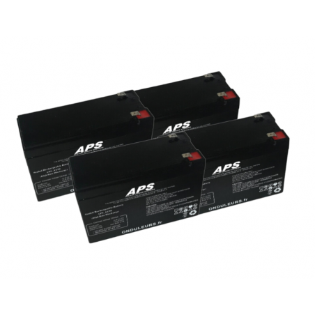 BATE358 - Kit batteries pour onduleur EATON Evolution 2000 VA