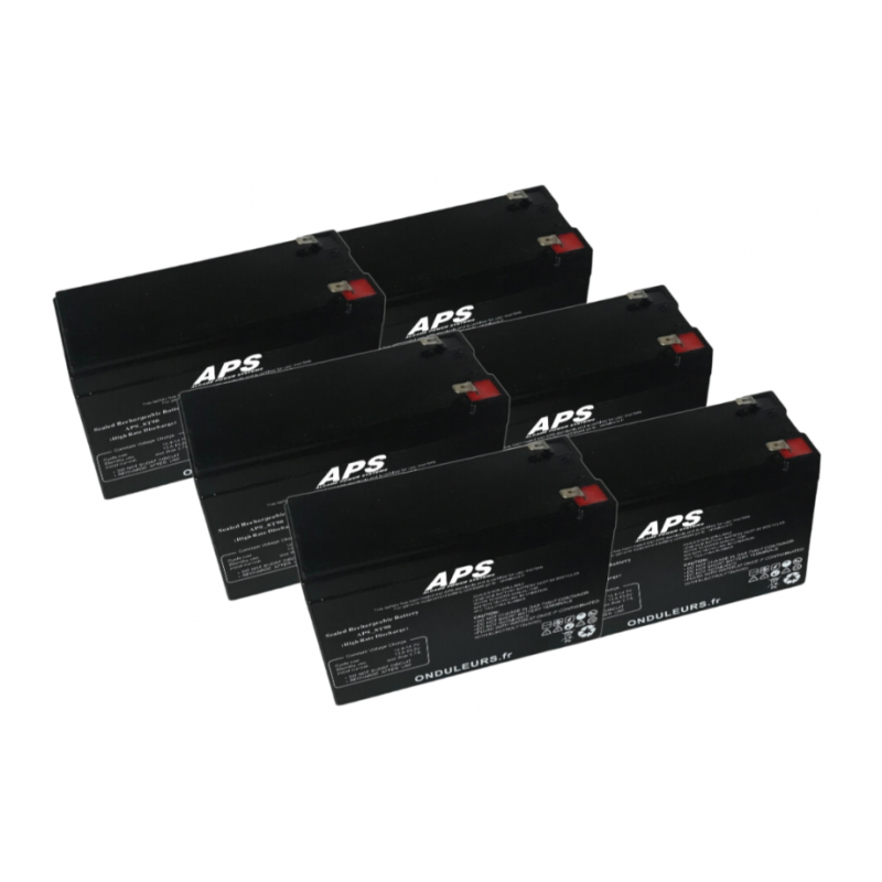 BAT295 - Kit batteries pour onduleur VERTIV EDGE 2200 VA Rack 2U - Réf : EDGE-2200IRT2UXL