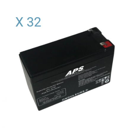 BAT2051 - Kit batteries pour extension de batteries LIEBERT GXT5 16 kVA - Réf : GXT5-16KIRT9UXLE