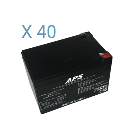 BATN138 - Kit batteries pour onduleur NITRAM US 30020 CNG