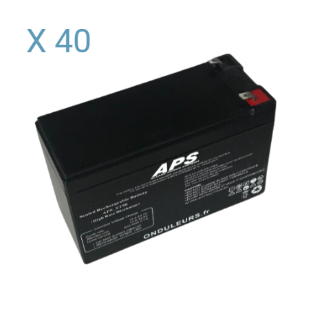 BATN134 - Kit batteries pour onduleur NITRAM US 30010 CNG