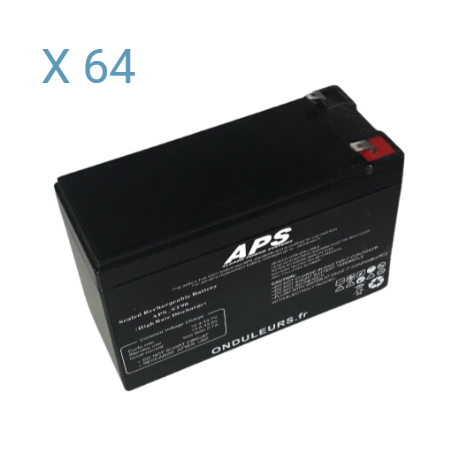 BATE263LA - Kit batteries pour onduleur EATON PowerWare 9155 8 kVA 1022509 (8KVA - 3:1 - 30 à 60 min) LA