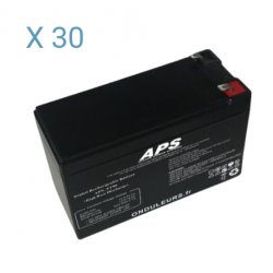 BATAPS16 - Kit batteries pour onduleur APS Memopower 3 kVA avec autonomie de 46 min APSRT03K-46