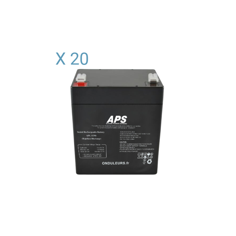 BAT2026 - Kit batteries pour onduleur LIEBERT GXT4 6000 VA - Référence GXT4-6000RT230E