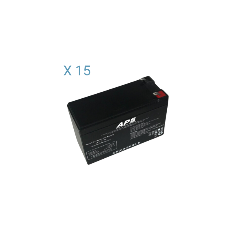 BAT4463 - Kit batteries pour onduleur EATON MGE Comet S33  5kVA
