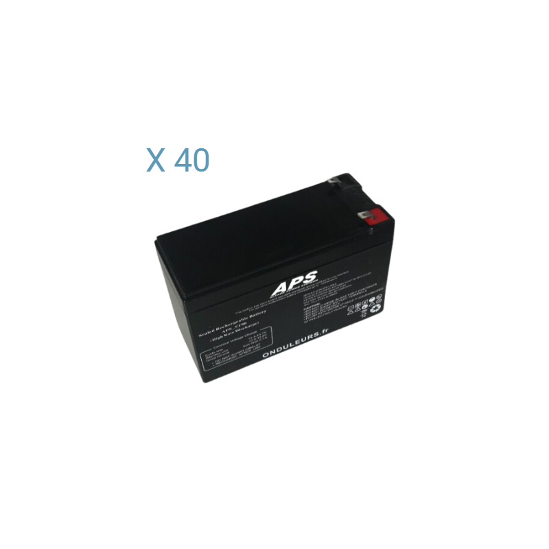 BAT4483 - Kit batteries pour onduleur EATON MGE Comet S33 10 kVA