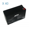 BAT4483 - Kit batteries pour onduleur EATON MGE Comet S33 10 kVA