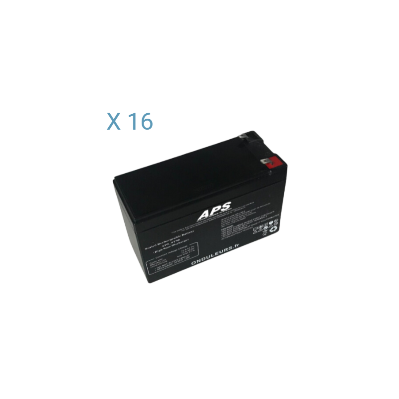 BATSO101 - Kit batteries pour onduleur SOCOMEC NRT-B7000 / NRT-U7000