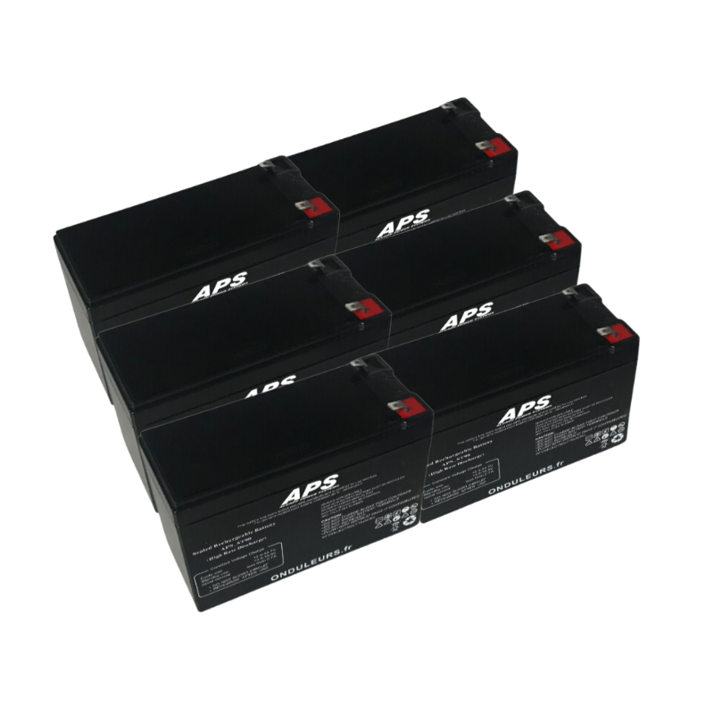 BATU170 - Kit batteries pour onduleur UNITEK Cyclone 2000 ST