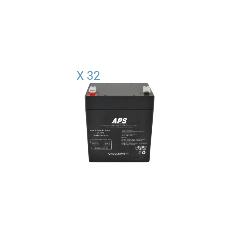 BAT5108 - Kit batteries pour extension batteries d'onduleur APC SMART-UPS SRT SRT192RMBP et SRT192BP