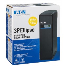 3P550F - Onduleur Offline Eaton 3P 550 VA 4 prises françaises rack/tour