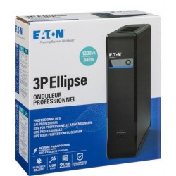 3P1300UF - Onduleur Offline Eaton 3P 1300 VA 8 prises françaises rack/tour