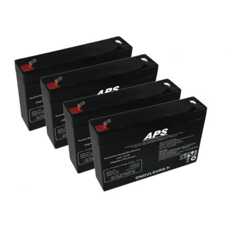 BATE173 - Kit batteries pour onduleur EATON 5P 850 VA Rack 1U 5P850IR